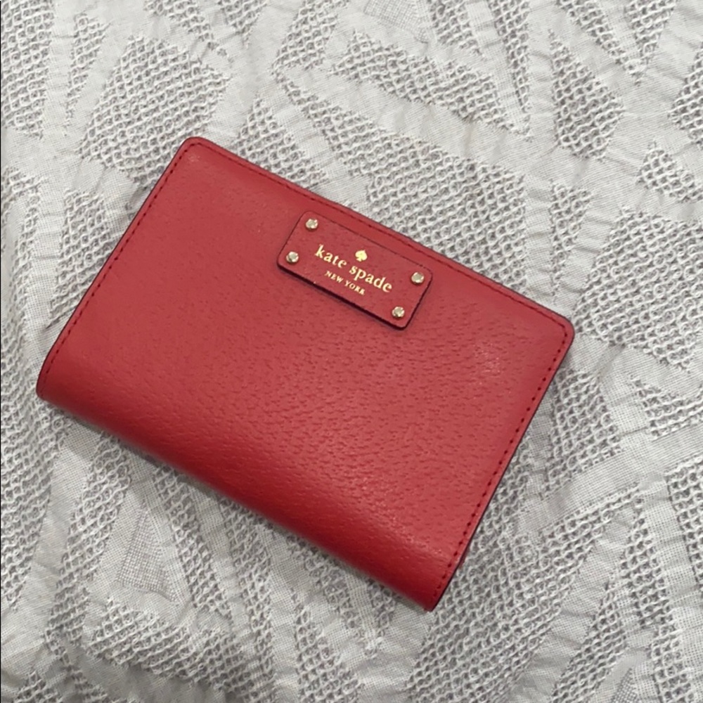 Kate Spade Red Leather wallet